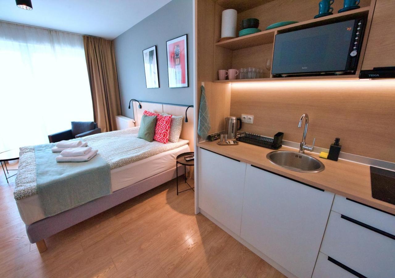 Bk Aparthotel Praga - National Stadium - Comfortable Apartment For 4 People Varsóvia Exterior foto